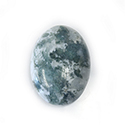 Gemstone Cabochon - Oval 30x22MM TREE AGATE Natural (B Quality)