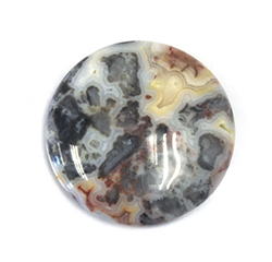 Gemstone Cabochon - Round 40MM MEXICAN CRAZY LACE