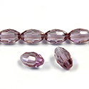 Chinese Cut Crystal Bead - Oval 11x8MM ALEXANDRITE