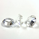 Cut Crystal Channel Stone Unfoiled - Round 39SS CRYSTAL