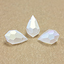 Preciosa Crystal Pendant - Pear 681 10x6MM MATTE CRYSTAL
