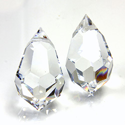 Preciosa Crystal Pendant - Pear 681 20x12MM CRYSTAL