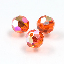 Preciosa Crystal Bead Regular Cut - Round 08MM HYACINTH AB