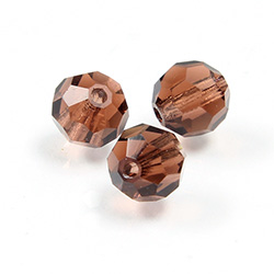 Preciosa Crystal Bead Regular Cut - Round 04MM LT BURGUNDY