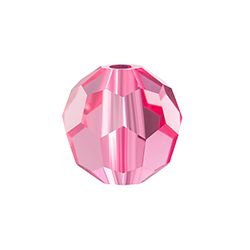 Preciosa Crystal Bead Regular Cut - Round 06MM ROSE