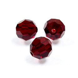 Preciosa Crystal Bead Regular Cut - Round 06MM DARK SIAM