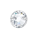 Preciosa Crystal Flat Back 2-Hole Sew-On Foiled Stones - Round Chaton Rose 08MM CRYSTAL
