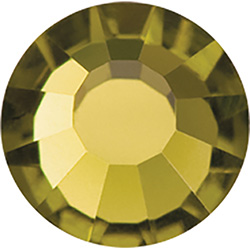 Preciosa Crystal Flat Back Hotfix VIVA12&reg; Chaton Rose - 34SS GOLD BERYL