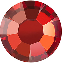 Preciosa Crystal Flat Back Hotfix VIVA12&reg; Chaton Rose - 10SS CRYSTAL RED FLAME