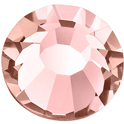 Preciosa Crystal Flat Back Hotfix VIVA12&reg; Chaton Rose - 30SS ROSE PEACH