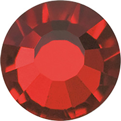 Preciosa Crystal Flat Back Hotfix VIVA12&reg; Chaton Rose - 30SS SIAM RUBY