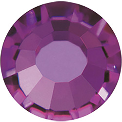 Preciosa Crystal Flat Back Hotfix VIVA12&reg; Chaton Rose - 08SS AMETHYST
