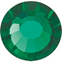 Preciosa Crystal Flat Back Hotfix VIVA12&reg; Chaton Rose - 08SS EMERALD