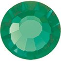 Preciosa Crystal Flat Back Hotfix VIVA12&reg; Chaton Rose - 08SS GREEN TURMALINE

