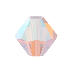 Preciosa Crystal Bead - Bicone 04MM 2X COATED OPAL ROSE AB