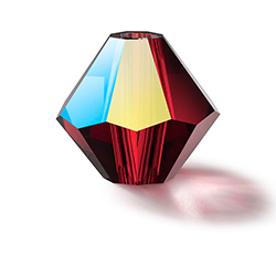 Preciosa Crystal Bead - Bicone 06MM VIVID SIAM AB