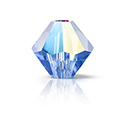 Preciosa Crystal Bead - Bicone 06MM SAPPHIRE GLITTER
