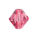 Preciosa Crystal Bead - Bicone 05MM INDIAN PINK