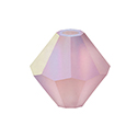 Preciosa Crystal Bead - Bicone 04MM MATTE LIGHT AMETHYST/AB
