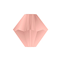Preciosa Crystal Bead - Bicone 06MM MATTE ROSE PEACH