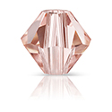 Preciosa Crystal Bead - Bicone 04MM ROSE PEACH