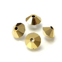 Preciosa Crystal Bead - Spacer 05x3MM AURUM