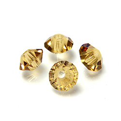 Preciosa Crystal Bead - Spacer 05x3MM LT COLORADO TOPAZ