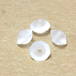 Preciosa Crystal Bead - Spacer 05x3MM MATTE CRYSTAL