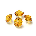 Preciosa Crystal Bead - Spacer 05x3MM TOPAZ