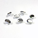 Preciosa Crystal Point Back Fancy Stone - Oval 06x4MM COMET ARGENT LIGHT