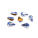 Preciosa Crystal Point Back Fancy Stone - Pear 06x3.6MM LT SAPPHIRE