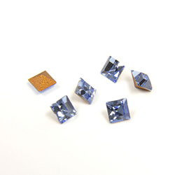 Preciosa Crystal Point Back Fancy Stone - Square 03MM LT SAPPHIRE