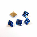 Preciosa Crystal Point Back Fancy Stone - Square 04MM CAPRI BLUE