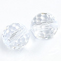 Preciosa Crystal Bead Rich Cut - Round 10MM CRYSTAL