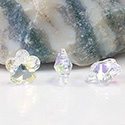 Preciosa Crystal Pendant - Flower 14MM CRYSTAL AB