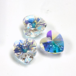 Preciosa Crystal Pendant - Heart 10.3/10 CRYSTAL AB