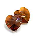 Preciosa Crystal Pendant - Heart 14.4x14MM VENUS