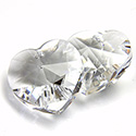 Preciosa Crystal Pendant - Heart 18MM CRYSTAL