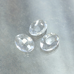 Cut Crystal Point Back Fancy Stone Unfoiled - Oval 18x13MM CRYSTAL