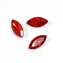 Cut Crystal Point Back Fancy Stone Foiled - Navette-Marquis 15x7MM LT SIAM RUBY