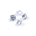 Cut Crystal Point Back Fancy Stone Foiled - Square 06x6MM CRYSTAL