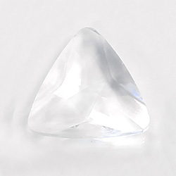 Cut Crystal Point Back Fancy Stone Unfoiled - Triangle Antique 23MM CRYSTAL