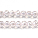 Chinese Cut Crystal Bead Rich Cut - Round 06MM LT ROSE AB