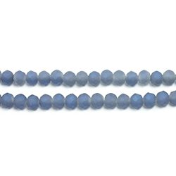 Chinese Cut Crystal Bead - Rondelle 02x3MM MATT HELIO BLUE