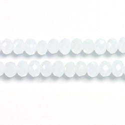 Chinese Cut Crystal Bead - Rondelle 03x4MM ALBASTER