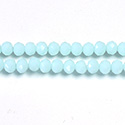 Chinese Cut Crystal Bead - Rondelle 03x4MM LT BLUE TURQUOISE