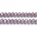 Chinese Cut Crystal Bead - Rondelle 03x4MM PURPLE