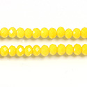 Chinese Cut Crystal Bead - Rondelle 03x4MM SUNSET