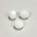 Chinese Cut Crystal Bead - Rondelle 04x6MM OPAL WHITE