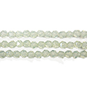 Chinese Cut Crystal Bead - Fancy Round 06MM CHRYSOLITE  OPAL